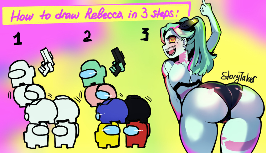 Rule 34 – among us among us black among us pink among us red among us yellow ass ass focus cd projekt red cyberpunk: edgerunners cyberpunk 2077 educational female female only meme panties rebecca (edgerunners) storytaker tutorial | 6895602