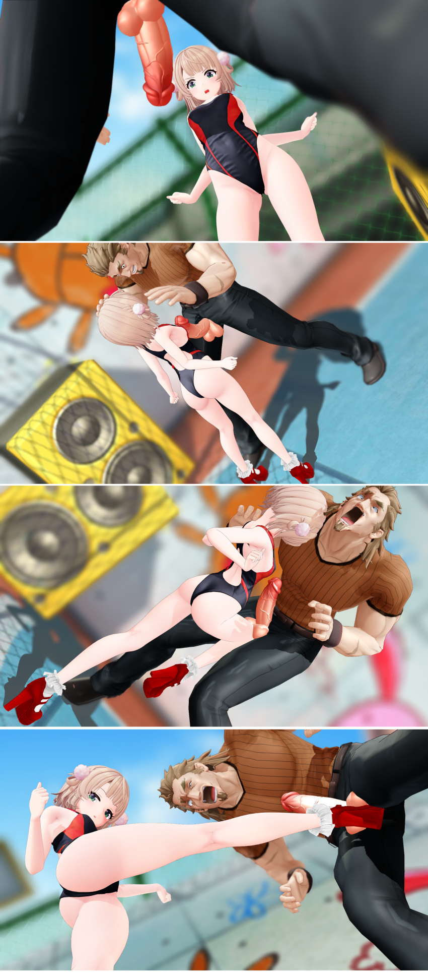 Rule 34 – anime ballbuster ballbusting ballbusting threat femdom high heels kicked kicked in the dick yokobb | 6800435