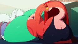Rule 34 – animated anthro ass cleavage butt crack female furry mp4 no sound scalie snake tagme trinity-fate62 video | 6807716