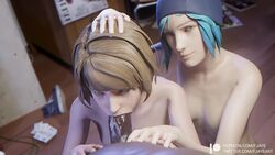 Rule 34 – 1boy 2girls 3d animated assisted fellatio blowjob blue eyes blue hair breasts brown hair chloe’s bedroom chloe price cute dark-skinned male deepthroat erection eye contact faceless male fellatio female female protagonist ffm threesome fjaye forced deepthroat hand on another’s head holding head huge cock human interracial life is strange light-skinned female looking at viewer male max caulfield nipples nude oral oral penetration oral sex peachymizz penis pov short hair sound straight tagme tattoo teenager threesome throat barrier throat fuck throat noise video | 4526979