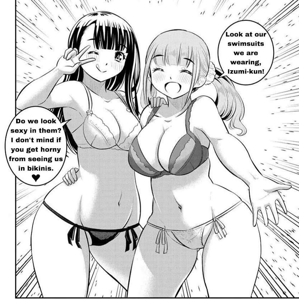 Rule 34 – big breasts bikini black and white black hair doujinshi kasumi takae yankee jk kuzuhana chan yuna ushigome | 7050292