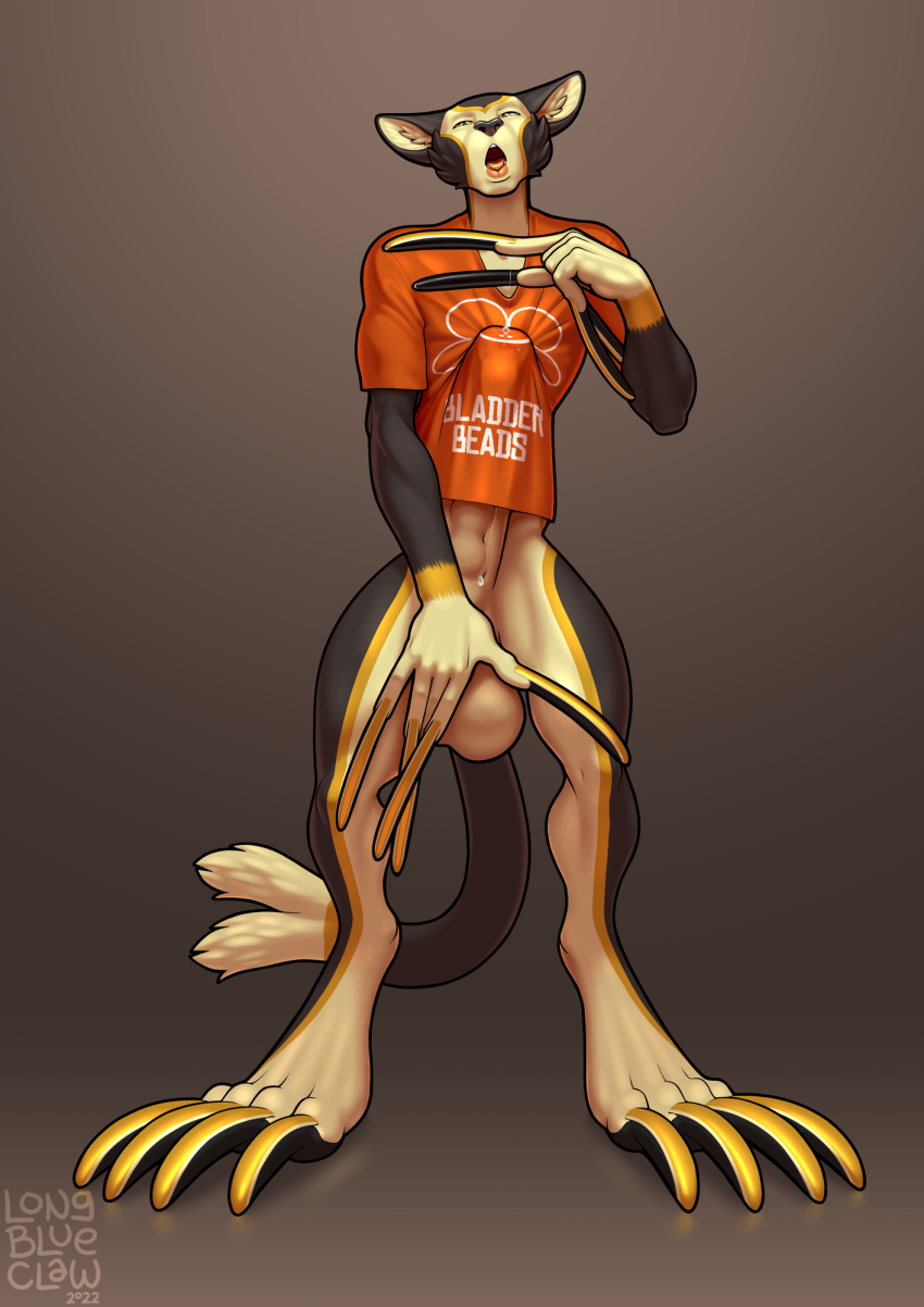 Rule 34 – 2022 absurd res anthro bakeneko (tee k.o.) big ears big fingers broad shoulders cheek tuft digitigrade drool string erection under clothes hand on penis hindquarters jackbox games jackbox party pack 3 lanky large balls large feet large hips large penis long claws long nails long tail longblueclaw open mouth plain background precum squint t-shirt tee k.o. watermark weird anatomy yokai | 7061617