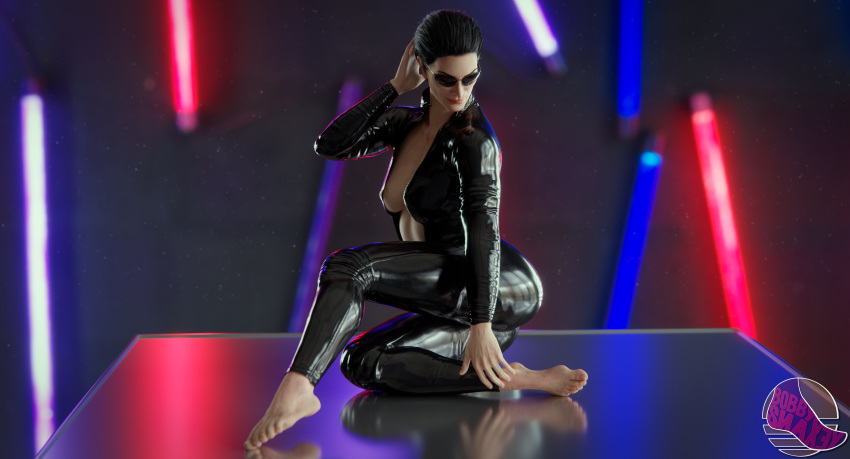 Rule 34 – 3d 3d (artwork) blender blender (software) bobbysnaxey carrie anne moss feet female female only latex latex suit mature female pinup short hair sunglasses the matrix trinity (the matrix) | 6919423
