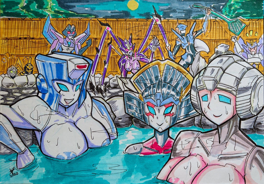 Rule 34 – 2d (artwork) 6+girls 9girls airachnid alien girl angry angry face arachnid arcee autobot bathhouse beast wars blackarachnia blue eyes chromia comedy cowering decepticon female female focus female only fly swatter full body funny gynoid humor large breasts medium breasts multiple girls nightbird nipples nude nude female onsen red eyes relaxed relaxed expression relaxing scared scared expression size difference sketch slipstream small breasts thunderblast towel towel only traditional media (artwork) transformers transformers animated transformers cybertron transformers g1 transformers idw transformers prime ventis2099 (artist) windblade yellow eyes | 6685251