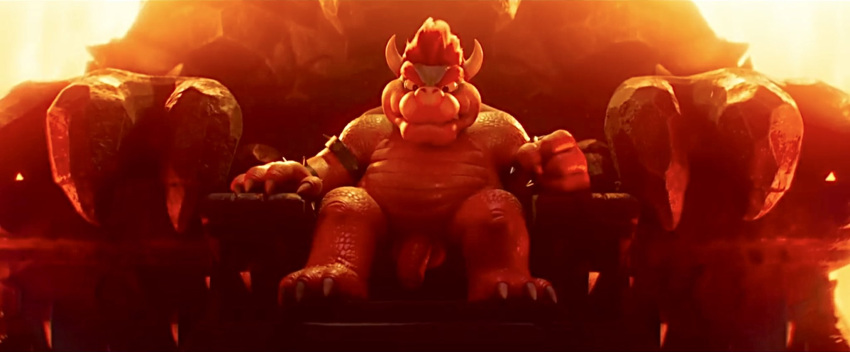 Rule 34 – anthro bowser catsudon chair dragon fire furniture genitals goes hard hi res koopa male mario (series) nintendo penis reptile scalie sitting solo super mario bros. super mario bros. (2023 film) throne turtle video games | 7109650