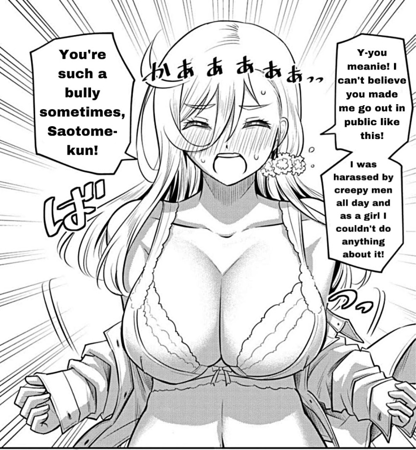 Rule 34 – big breasts bikini blonde hair frustrated gyaru half naked hanako kuzuryuu lingerie manga saotome hodaka yankee yankee jk kuzuhana chan | 7051725