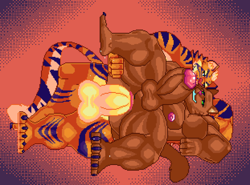 Rule 34 – anal anal sex animal humanoid animated cat humanoid digital media (artwork) duo erection felid felid humanoid feline feline humanoid genitals hi res humanoid lin hu loop male male/male mammal mammal humanoid morinetsu muscular nekojishi pantherine penetration penis pixel (artwork) pixel animation stripes studio klondike tiger video games visual novel | 7151171