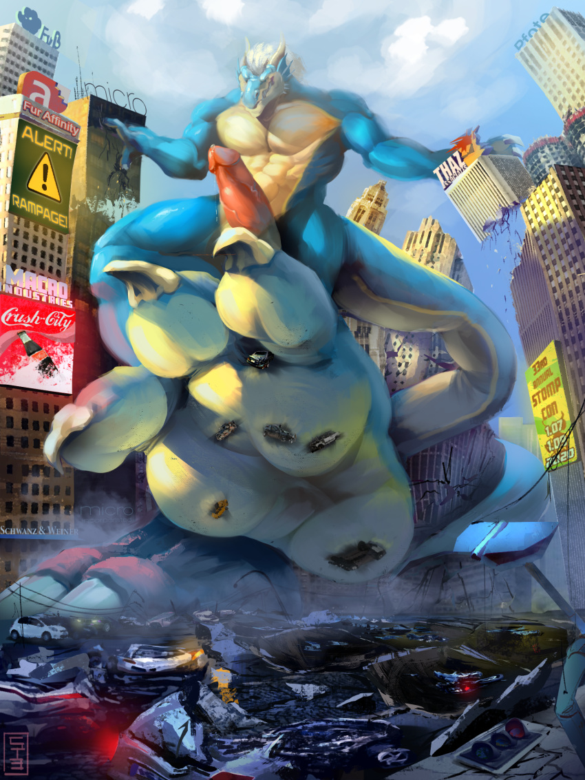 Rule 34 – 2019 3 toes abs anthro bodily fluids building destruction car countershade torso countershading destroyed vehicle destruction detailed background digital media (artwork) dragon draxi dripping ear frill english text erection feet fisheye lens foot crush foot focus footprint frill (anatomy) genital fluids genitals hair hi res humanoid genitalia humanoid penis long tail low-angle view macro male membrane (anatomy) membranous frill muscular muscular anthro muscular arms muscular male nude nude anthro nude male outside pecs penis pink penis pinkgirlpen power lines precum precum drip scalie signature skyscraper soles solo standing tail tail around building text toes vehicle vehicle destruction vein veiny penis western dragon white body white countershading white hair white soles white talons | 7244485