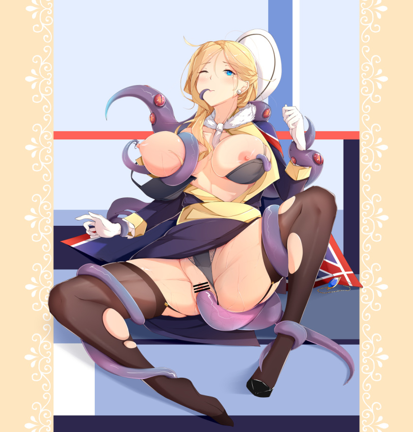 Rule 34 – 1girls azur lane big breasts black legwear blonde hair blue eyes blush bra breast squeeze breasts cape censor bar censored censored pussy earrings gloves hood (azur lane) jewelry lacy panties necklace nipples one eye closed one shoe on pale-skinned female pale skin panties panties aside partially clothed ripped stockings sex solo solo female spread legs stockings sweat tentacle tentacle in mouth tentacle in pussy tentacle penetration tentacle sex tentacle squeeze tentacle squeezing breasts tentacle wrapped around arm tentacle wrapped around breast tentacle wrapped around leg tentacles on female thighhighs union jack whatwine white gloves | 6146746