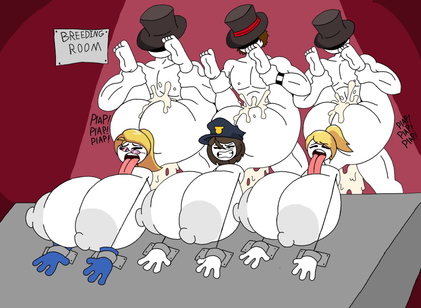 Rule 34 – 3boys 3girls ahe gao amelia esteban blonde hair brown hair dr. vinschpinsilstein elizabeth greene glasses hat henry stickmin (game) large breasts policewoman restrained varix 4 | 7363349