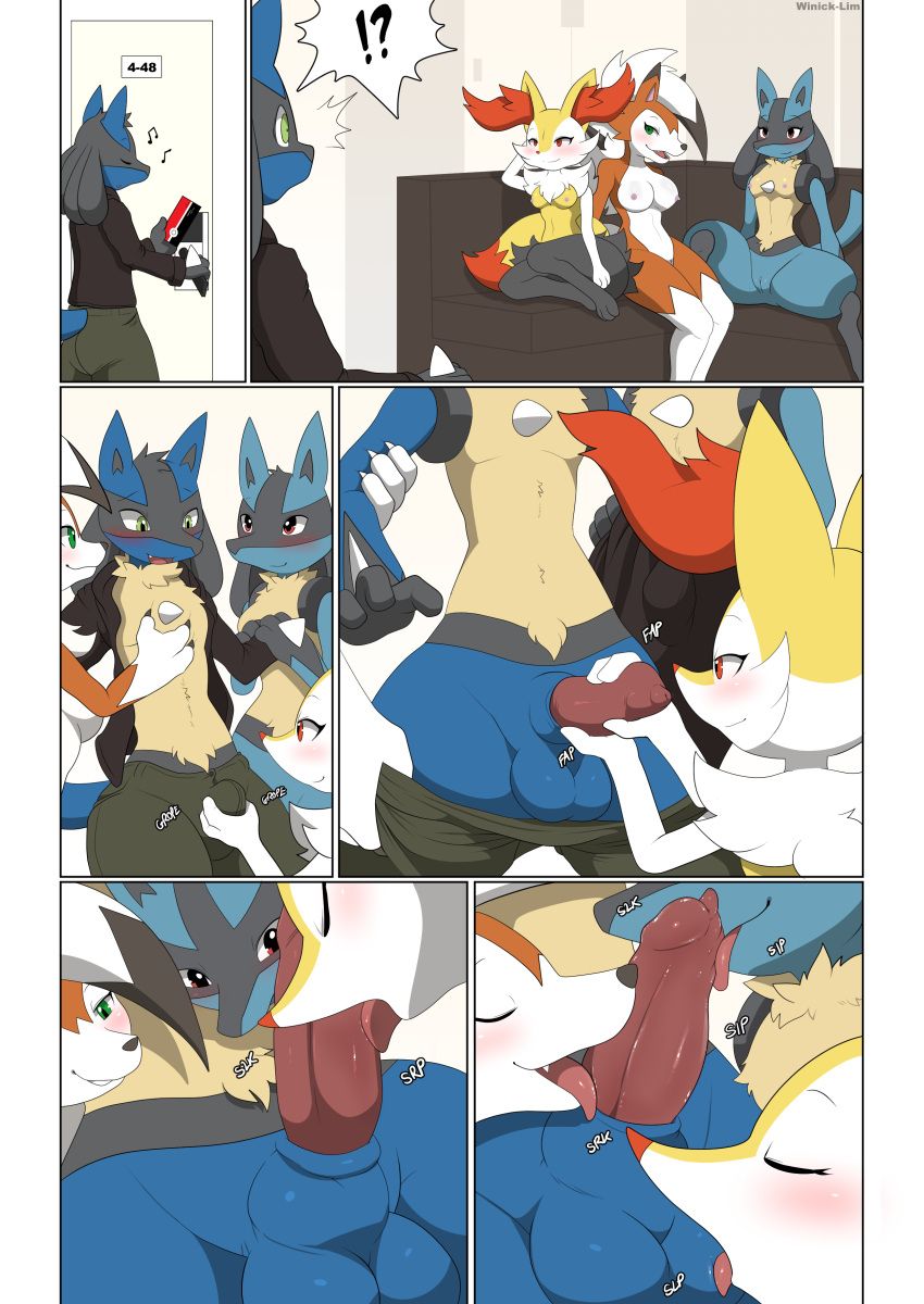 Rule 34 – 2022 ?! absurd res animal genitalia animal penis anthro apartment ball lick balls blue body blue fur bottomwear bottomwear down braixen breast size difference breasts brown body brown fur bulge bulge grab canine penis chest spike clothed clothing collaborative collaborative fellatio collaborative sex comic contact onomatopoeia different sound effects dipstick tail door dusk lycanroc e eyed erection fap (sound effect) fellatio female fluffy fluffy tail foursome fur furniture generation 4 pokemon generation 6 pokemon generation 7 pokemon genitals green eyes gripping sound effect group group sex harem hi res inner ear fluff inside knot knot in sheath licking lucario lycanroc male male/female markings medium breasts nintendo nude number on sofa onomatopoeia open clothing open shirt open topwear oral oral penetration pants pants down partially clothed penetration penile penis penis grab pointy speech bubble pokemon pokemon (species) room number sex sheath shirt sitting small breasts sofa sound effects speech bubble spikes spikes (anatomy) surprise tail tail markings text tongue tongue out topwear tuft vowelless vowelless sound effect winick-lim yellow body yellow fur | 7236869