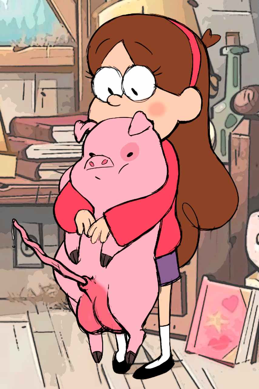 Rule 34 – black clothing black footwear blush blush stickers book bottomwear brown hair clothing disney domestic pig duo erection female feral footwear gravity falls hair hi res human mabel pines male mammal pink hairband purple book purple bottomwear purple clothing purple skirt skirt suid suina sus (pig) waddles (gravity falls) | 7503639