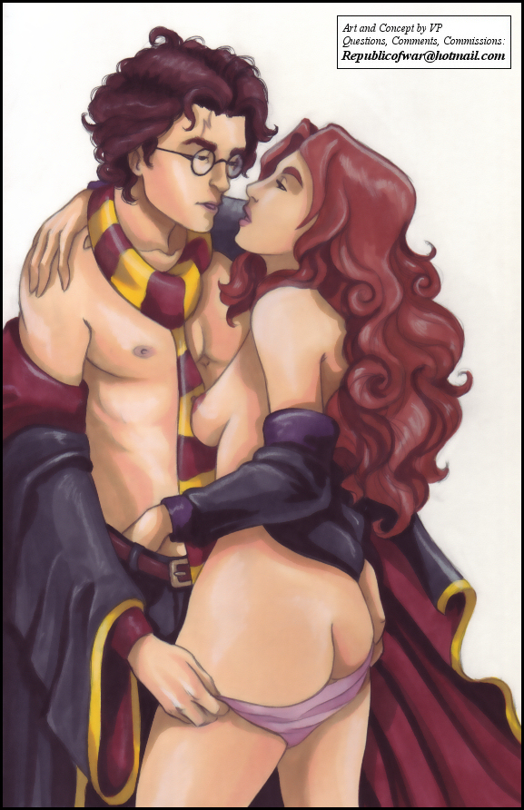 Rule 34 – 2010 gryffindor scarf harry and hermione harry james potter harry potter hermione granger hogwarts school uniform imminent sex tagme vp | 453555