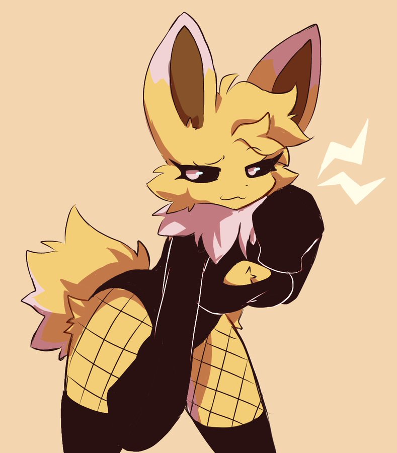 Rule 34 – 1girls black clothing boob window fishnets jolteon long sleeves smirk smug solo suggestive suggestive look thighhighs z zmag8 | 7503126