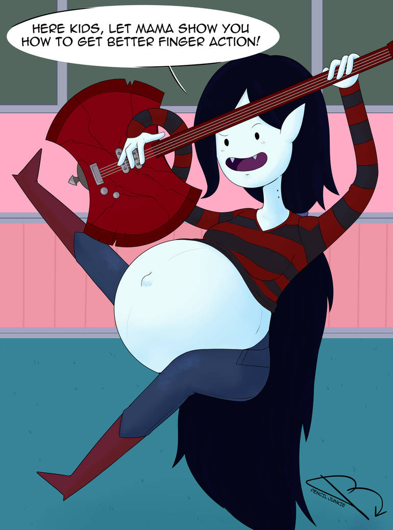 Rule 34 – adventure time axe baby bump bass guitar black hair blue carpet blue jeans blush breasts on belly demon girl floating huge belly hyper pregnancy long hair long sleeves marceline marceline abadeer musical instrument noodle arms open mouth penciljunkie pregnant pregnant belly pulled up shirt ready to pop red boots speech bubble stripped clothes vampire vampire bite | 5877224