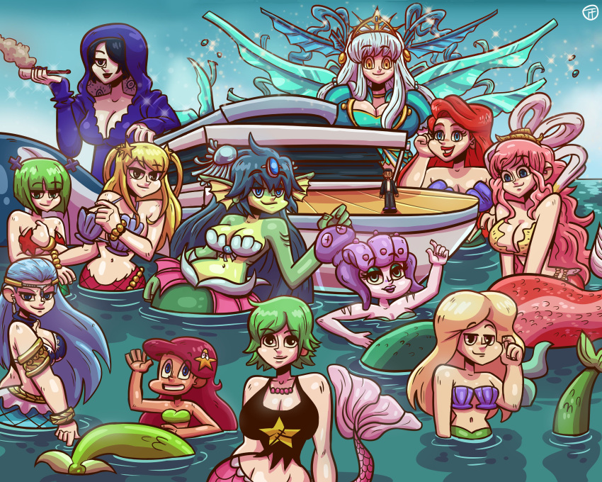 Rule 34 – aquarius (fairy tail) ariel brandish mew breasts cala maria camie cuphead (game) fairy tail lucy heartfilia madame shyarly marina mermaid mermaid girl mermaid tail multiple girls one piece otheruizart seashell bra shantae shirahoshi zig and sharko | 7475624