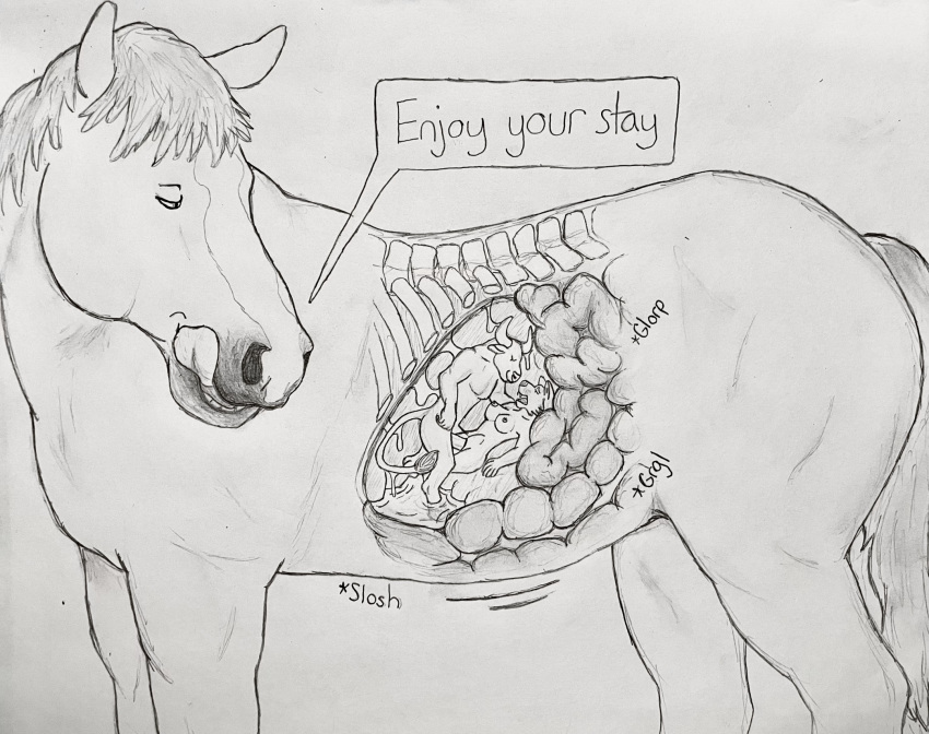 Rule 34 – anthro bodily fluids bovid bovine breasts cattle draft horse equid equine felid feline female feral group guts hgythshs hi res horn horse internal internal vaginal larger feral licking licking lips long tail looking at self looking back macro male male/female mammal micro nipples organs penetration ribs sex size difference slosh sloshing belly smaller anthro speech bubble spine stomach stomach acid tail tail tuft tongue tongue out traditional media (artwork) trio tuft vaginal penetration vaginal penetration vore willing pred willing prey willing vore | 7502435
