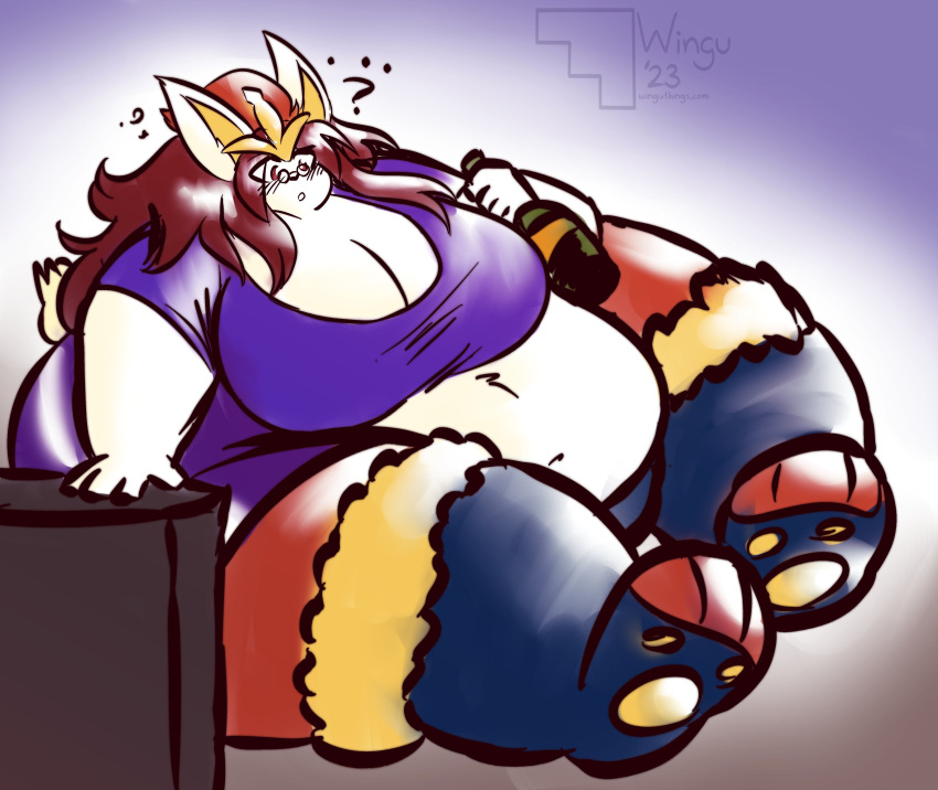 Rule 34 – big breasts breasts cinderace female furry pokémon (species) pokemon thick thighs wide hips wolforb2000 | 7456082