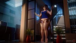 Rule 34 – 1boy 1girls 3d animated asian asian female big breasts blizzard entertainment blue shirt blue toenails bottomless breasts brown hair chubby chubby female dark-skinned male dark skin female glasses hands on hips interracial light-skinned female light skin male mei (overwatch) moaning outercourse overwatch painted fingernails painted nails painted toenails penis pussy shirt sound standing standing sex straight tagme thigh sex thighs vgerotica video | 7453276