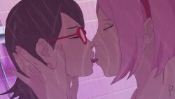 Rule 34 – 2girls animated artist request black hair boruto: naruto next generations closed eyes female focus french kiss glasses highres incest kissing mother and daughter multiple girls naruto naruto (series) pink hair sakura haruno saliva saliva string sarada uchiha short hair shower scene showering sound tagme tongue tongue kissing tongue out tongue suck video wet yuri | 7494452