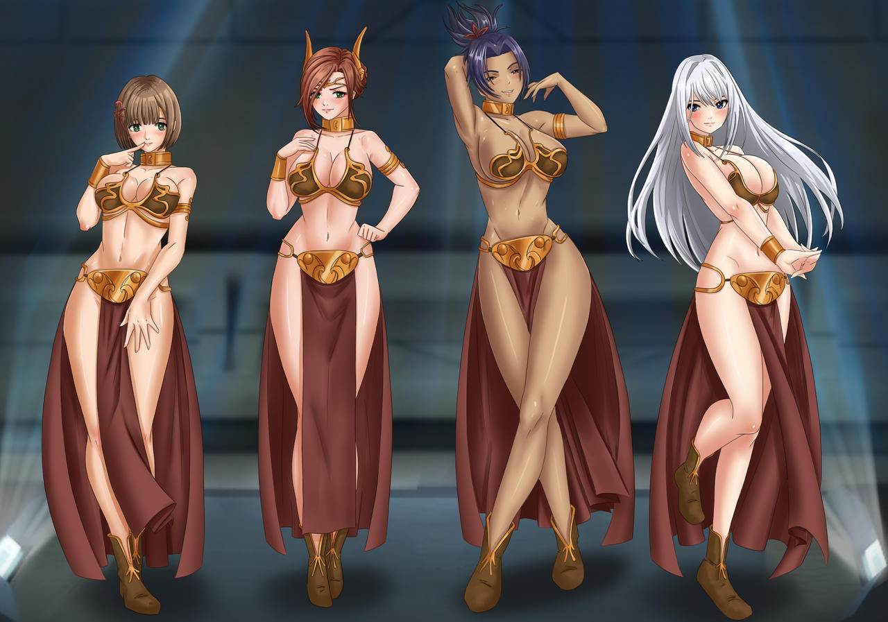 Rule 34 - 4girls Alexandria (xenoblade) Amenoosa Ashera (xenoblade) Belly  Dancer Belly Dancer Outfit Brown Hair Cleavage Crossover Cosplay Dancer  Dancer Outfit Ethel (xenoblade) Hair Ornament Harem Harem Girl Harem Outfit  Huge