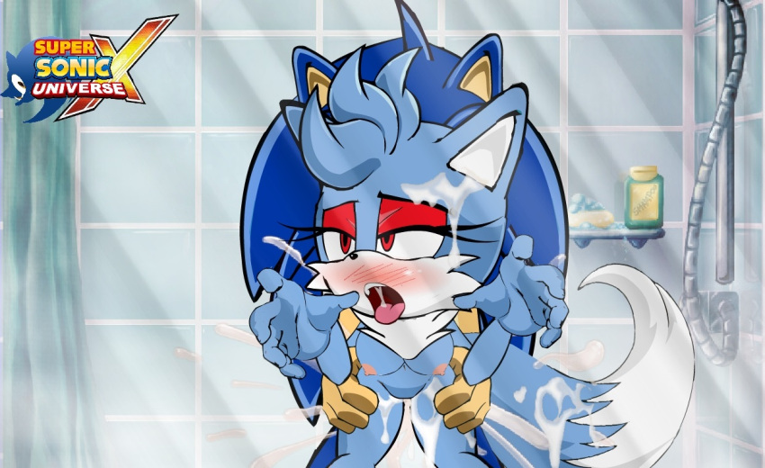 Rule 34 – against glass blue fur cum furry furry only original character shower shower sex sonic (series) sonic the hedgehog sonic the hedgehog (series) super sonic x universe | 7565226