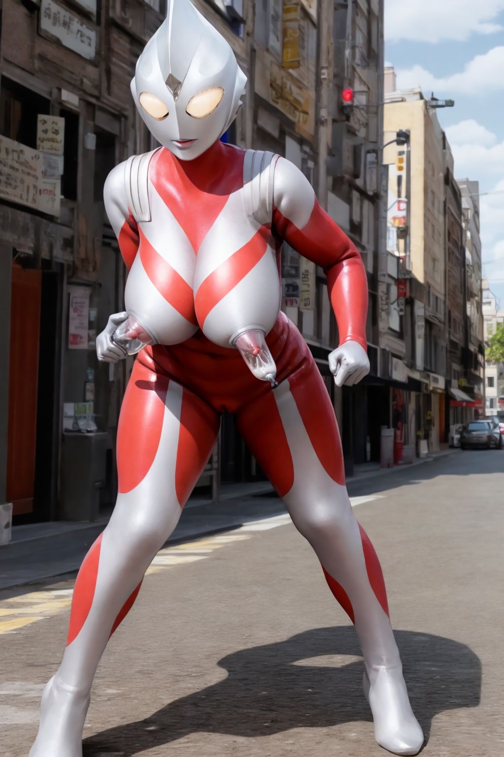 Rule 34 – ai generated building heroine lactation large breasts latex latex gloves latex suit solo solo female sucking nipples thick thighs ultrawoman thiccga (tiga63) | 7600420