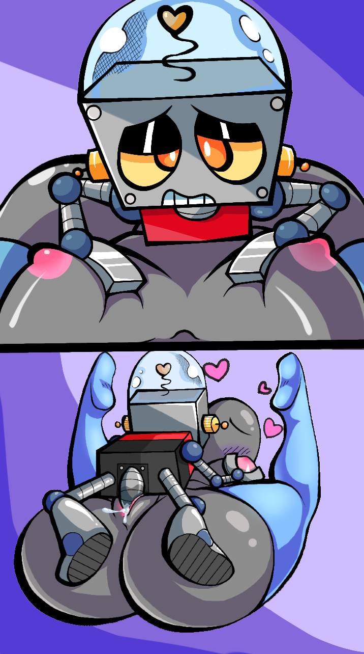 Rule 34 – anon anonymous female big breasts cute cute face grabbing breasts heart huge ass m1nty mating press missionary position nude penetration penis in pussy robot robot boy robot jones robot on human simple background size difference smile straight thick thighs thighhighs whatever happened to… robot jones? | 7597780