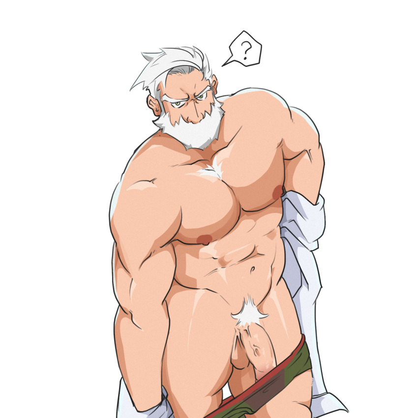 Rule 34 – ? bear (body type) beard confused confusion daddy dilf drayden flaccid flaccid penis hanamuransfw looking at viewer male male only muscles muscular muscular male pokemon pokemon bw pokemon bw2 silver fox taking off underwear veiny penis | 7518651