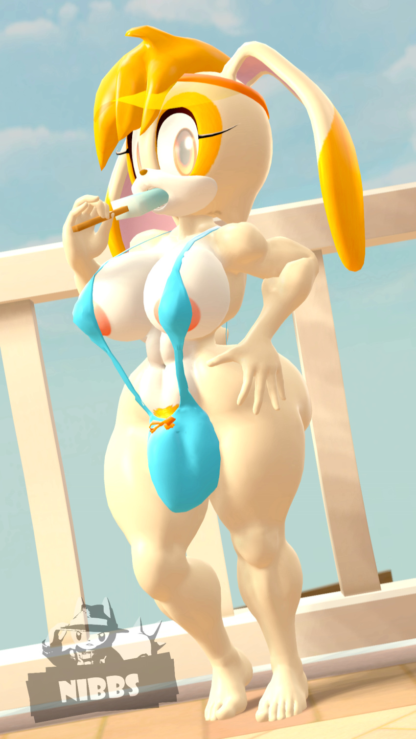 Rule34 - Excito, Cream the Rabbit, Vanilla the Rabbit arousing content