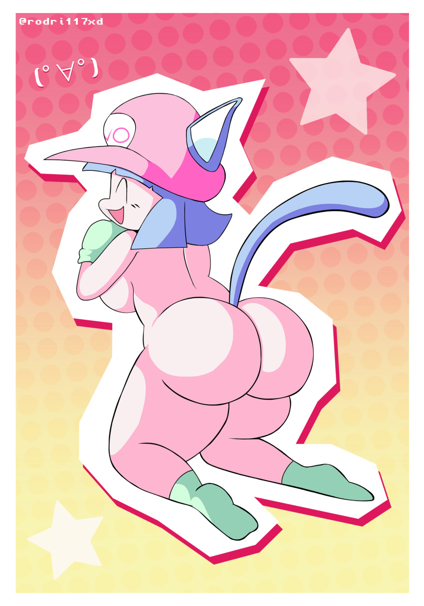 Rule 34 – 0w0ify animal humanoid big ass big breasts big butt blue fur blue hair cat ears cat tail catgirl emoticon green gloves green socks mario (series) mawio (owoify project) naked nude owo owoify project pink hat rodri117 rodri177xd sideboob sm64pcbuilder2 star background super mario 64 | 7296739