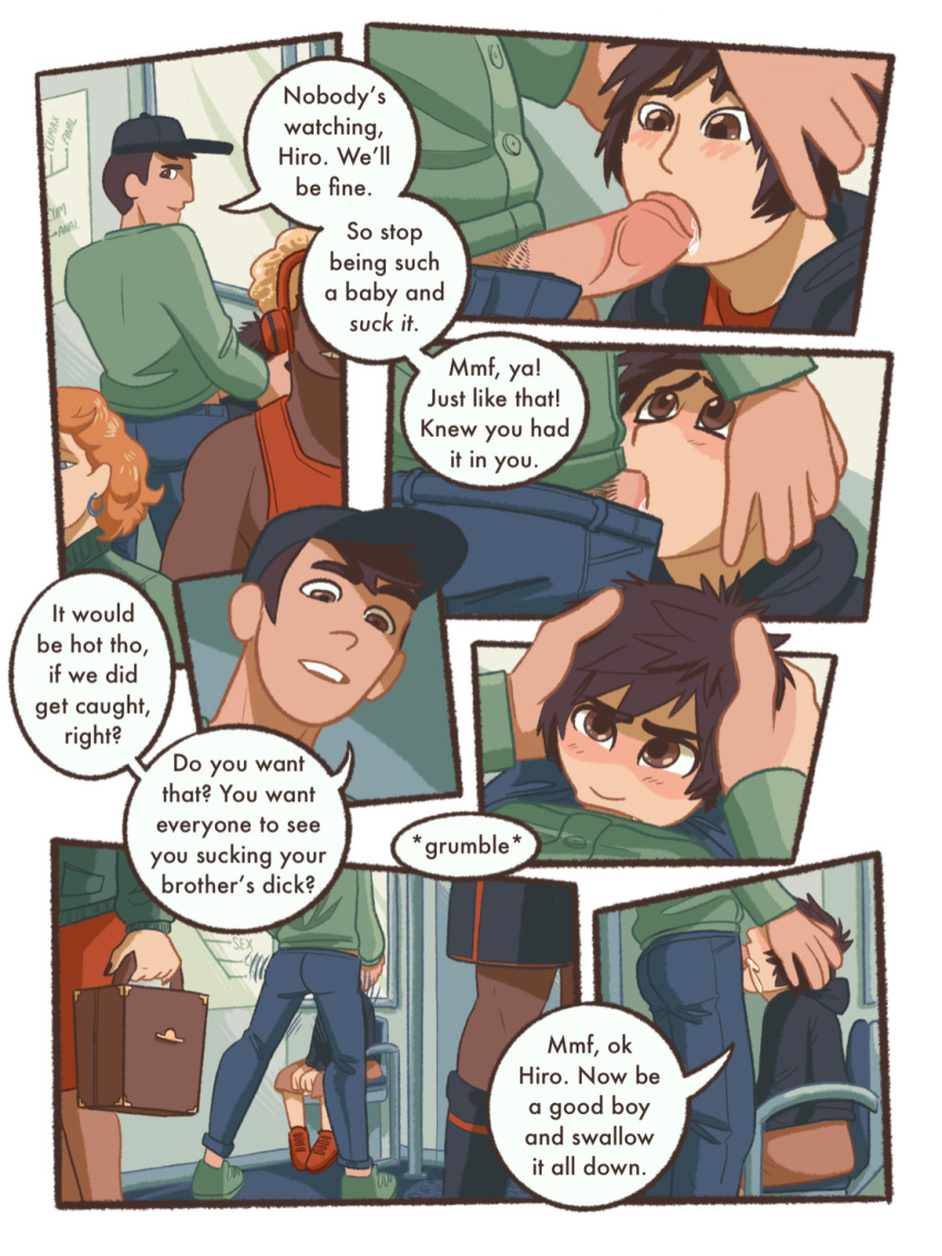 Rule 34 – 2boys age difference balls deep baseball cap big hero 6 brother sucking brother brothers brown eyes brown hair clothed cum cum in mouth deep blowjob deepthroat dialogue bubble duo focus erection facefuck gay gay blowjob gay incest gay sex giving head going down on hiro hamada holding head in public incest oral sex orgasm from oral pants open penis out public public sex size difference soryn stealth fellatio stealth sex sucking off sucking penis swallowing cum swallowing penis while deepthroat tadashi hamada train veiny penis younger brother sucks older brother | 6992816