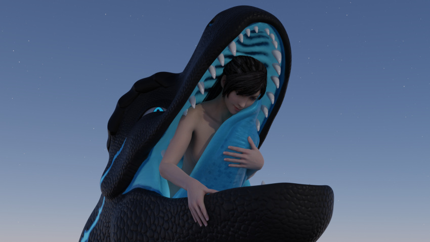 Rule 34 – 3d (artwork) allosaurid allosaurus blue eyes blue markings blue tongue digital media (artwork) dinosaur duo female feral hi res hugging tongue human mammal markings open mouth red bluster (artist) reptile scalie simple background theropod tongue vore whiteperson willing prey ziina | 7566776