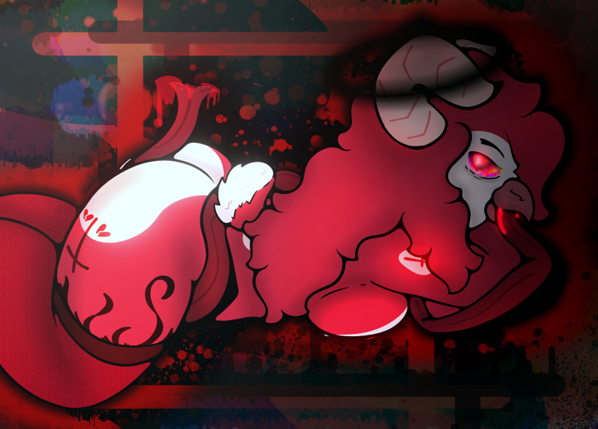 Rule 34 – anthro ass avian beak big breasts big butt bird blood bodily fluids breast squish breasts clothing cross demon demonic feathers female halo hi res horn legwear licking licking blood long tongue lying on front pengi nsfw penguin red body red eyes self lick solo solo focus squish tail feathers thigh highs tongue tongue out upside down cross vampire pengy (pengi nsfw) | 7596266