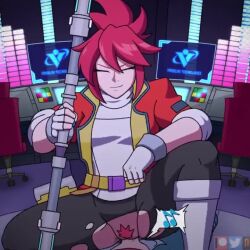 Rule 34 – 1boy 1girls big cowgirl position functionally nude functionally nude female hi-fi rush korsica light skin looking at viewer opaluva penis pubic hair red hair riding riding penis ripped clothing tagme trevobutevil video voice acted | 7536099