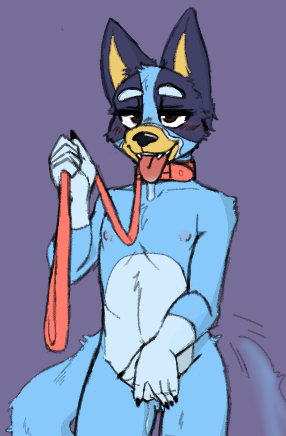 Bluey characters gone wild