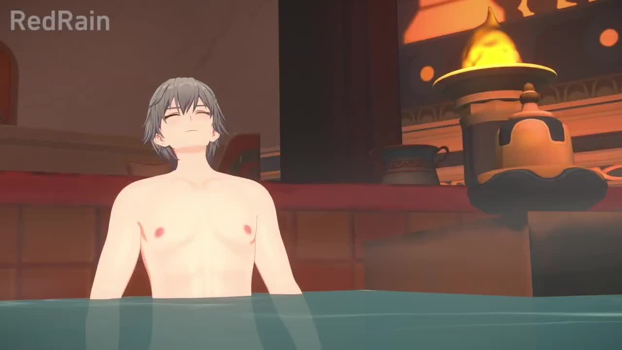 imjustthatkinky, misuzugon, redrain, caelus (honkai: star rail), hyacine (honkai: star rail), trailblazer (honkai: star rail), honkai: star rail, honkai (series), punishing: gray raven, animated, audible speech, english audio, sound, tagme, video, 1boy, 1girl, 3d, artist name, ass, bouncing ass, breasts, completely nude, covering crotch, covering privates, cum, cum in pussy, ejaculation, grey hair, hat, hetero, indoors, large breasts, looking at viewer, mixed-sex bathing, multicolored hair, multiple views, navel, nipples, nude, one eye closed, partially submerged, penis, pink hair, pussy, sex, sex from behind, shared bathing, steam, suspended congress, testicles, two-tone hair, uncensored, vaginal, video1boy, water, wink