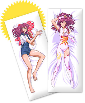 naegino sora, kaleido star, lowres, 00s, 1girl, barefoot, dakimakura (medium), feet, legs, multiple views, pillow, toes