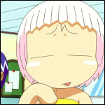 guu (jungle wa itsumo), jungle wa itsumo hare nochi guu, animated, animated gif, lowres, 1girl, :p, female focus, solo, tongue, tongue out