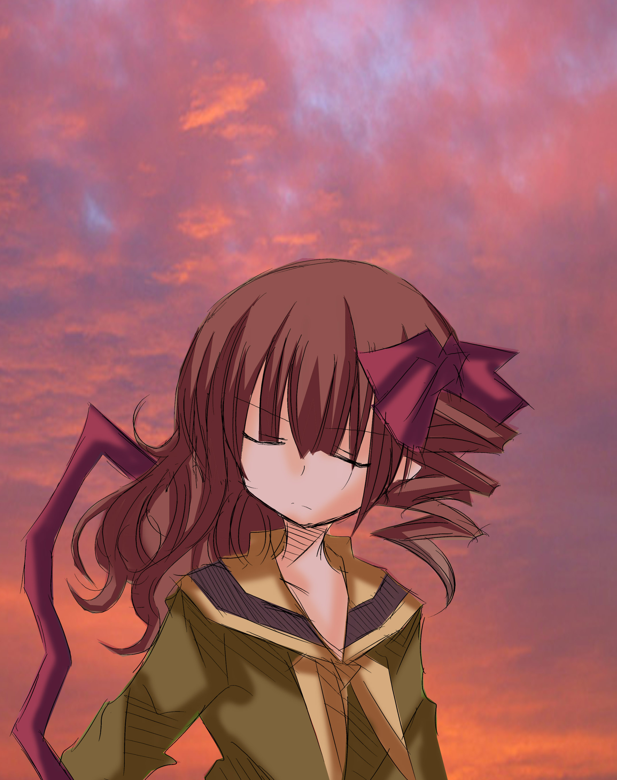 ryu-min, matsudaira touko, maria-sama ga miteru, absurdres, highres, 00s, 1girl, female focus, solo