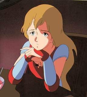 houquet et rose, kikou souseiki mospeada, mospeada, screencap, lowres, 80s, blonde hair, long hair, retro artstyle