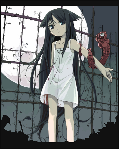 ikura hato, saya (saya no uta), saya no uta, lowres, tagme, 1girl, female focus, solo
