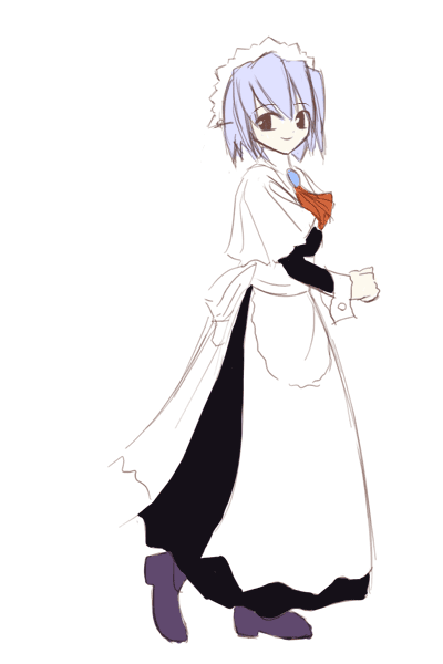 kotonomiya yuki, suigetsu, animated, animated gif, tagme, maid, solo, spinning