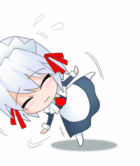 kotonomiya yuki, suigetsu, animated, animated gif, tagme, maid, solo