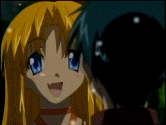miyauchi lemmy, to heart, to heart (series), animated, animated gif, anime screenshot, lowres, tagme, winking (animated)
