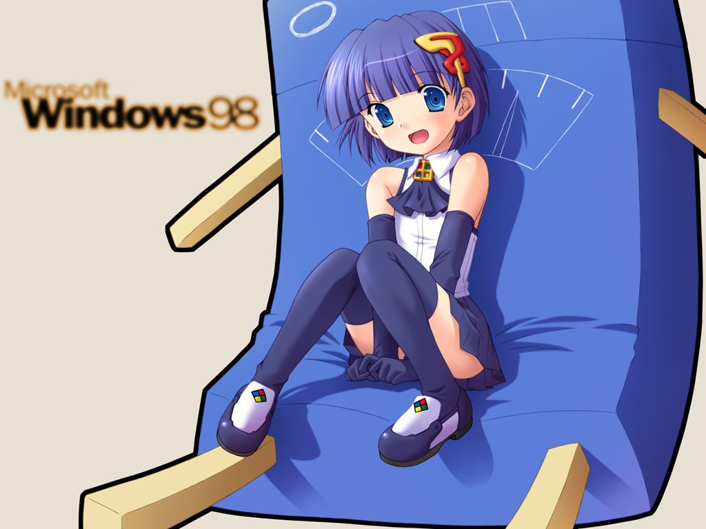 98-tan, os-tan, tagme, 1girl, bob cut, character name, female focus, solo, thighhighs