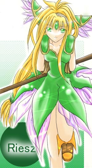 riesz, seiken densetsu, seiken densetsu 3, 1girl, character name, female focus, long hair, low-tied long hair, solo
