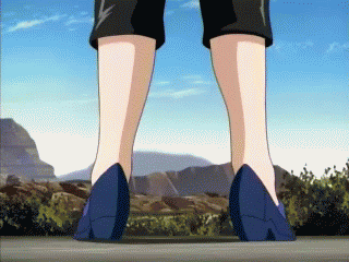 juliet nao zhang, natsuki kruger, my-otome, animated, animated gif, anime screenshot, lowres, 00s, blouse, day, episode19, outdoors, qvga, shirt, striped clothes, striped shirt