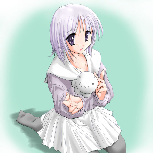 original, 1girl, female focus, pantyhose, school uniform, serafuku, socks, solo