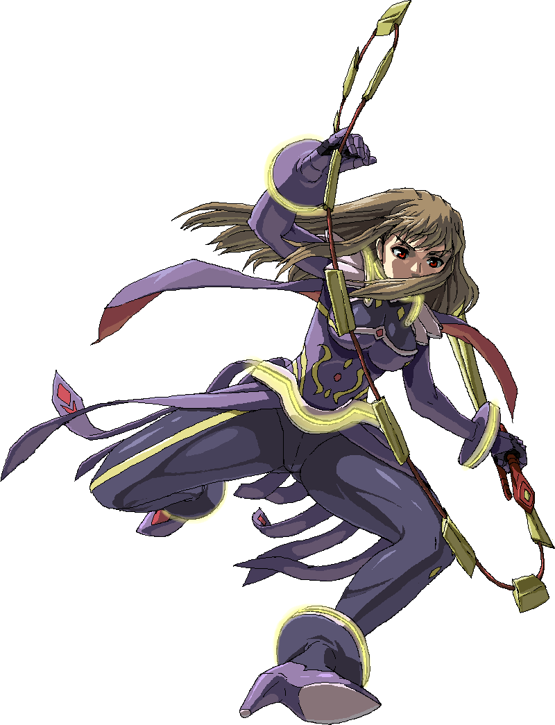 nigou, shizuru viola, my-otome, 00s, 1girl, brown hair, female focus, long hair, red eyes, simple background, solo